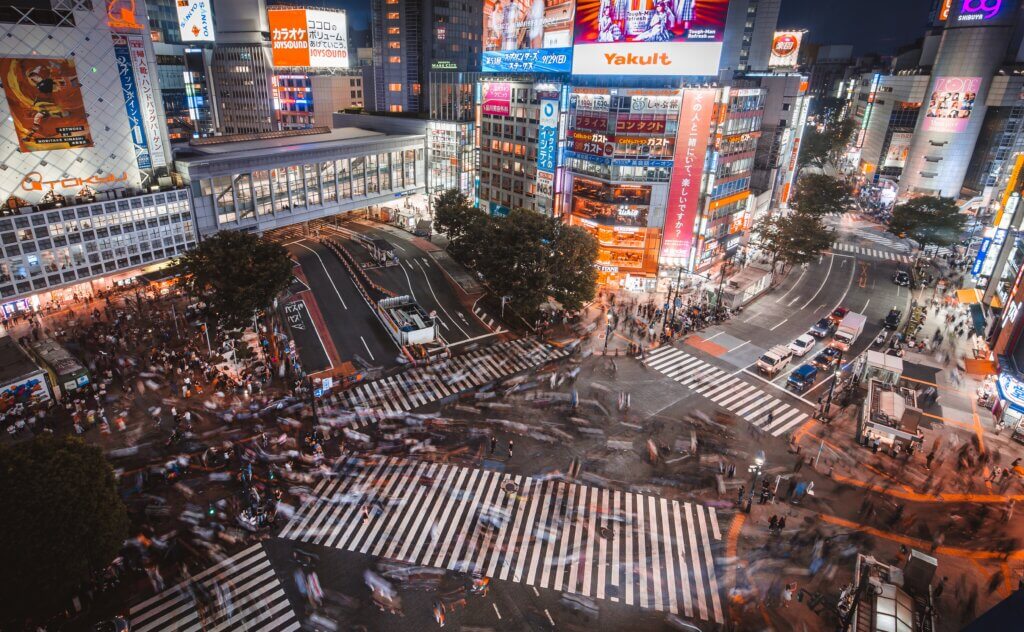 Shibuya crossing