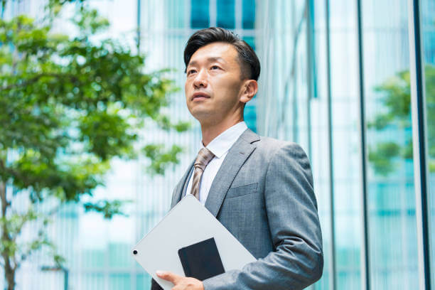 A job seeker looking for a Japan recruitment agency