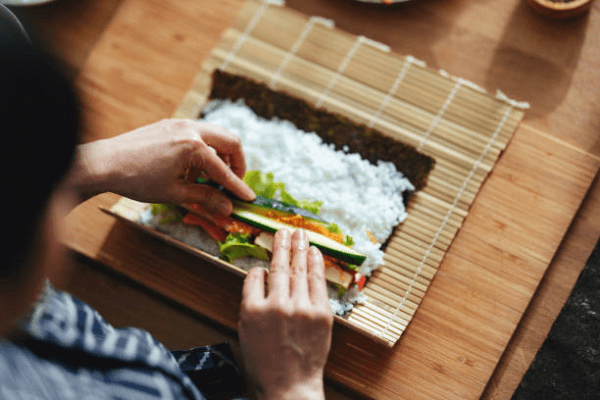 Delicious vegan sushi in Tokyo at popular vegan restaurants Tokyo