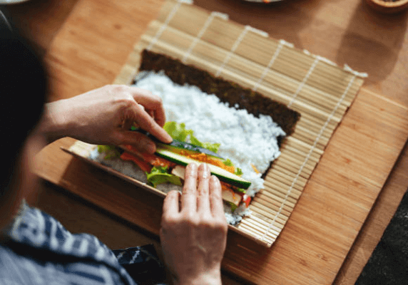 Delicious vegan sushi in Tokyo at popular vegan restaurants Tokyo