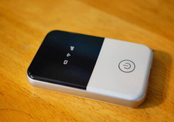 Pocket Wi-Fi device for Internet access